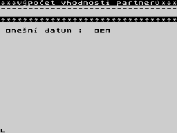 Running screen