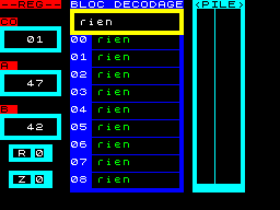 Running screen