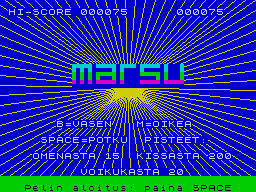 Opening screen