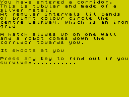 Running screen