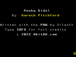 Opening screen