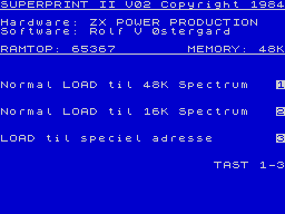 Running screen
