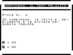 Running screen