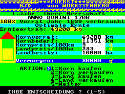 Running screen