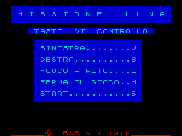 Opening screen