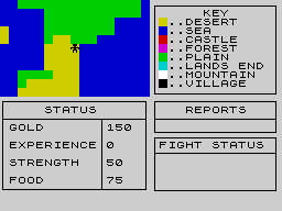 Running screen