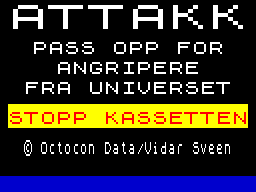 Opening screen