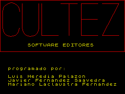 Opening screen