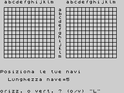 Running screen