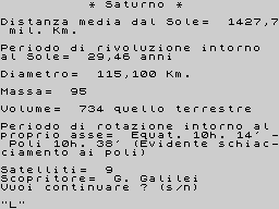 Running screen