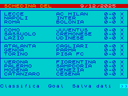Running screen