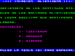 Opening screen