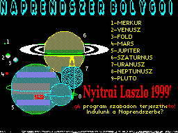 Opening screen
