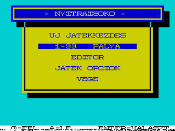 Opening screen