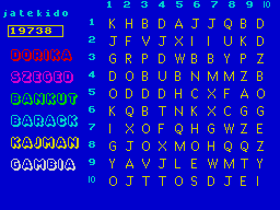 Running screen