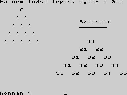Running screen