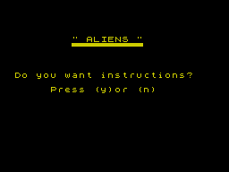 Opening screen