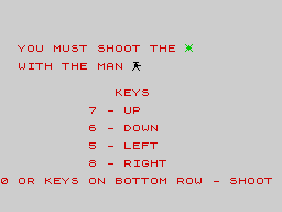 Opening screen