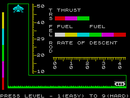 Opening screen