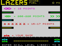 Opening screen
