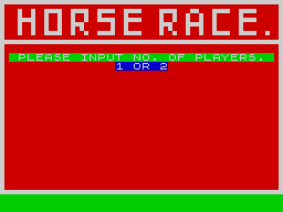 Opening screen