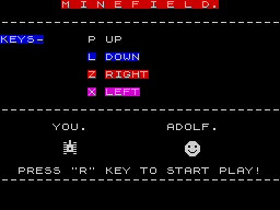 Opening screen