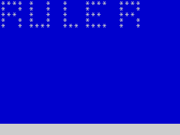 Opening screen
