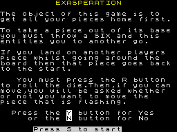Opening screen