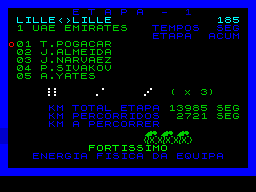 Running screen