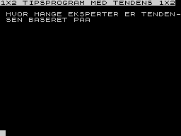Opening screen