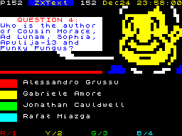 Running screen