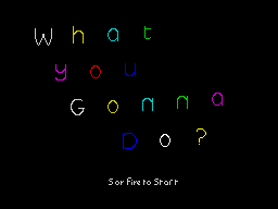 Opening screen