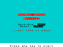 Opening screen