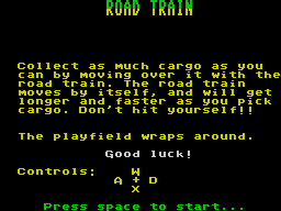 Opening screen