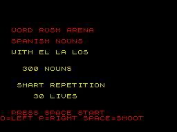 Opening screen