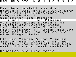 Opening screen