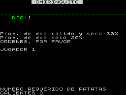 Running screen