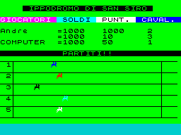 Running screen