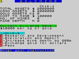 Running screen