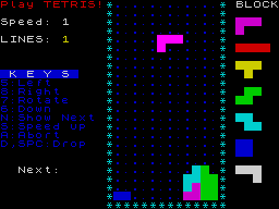 Running screen