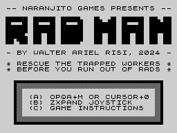 Opening screen