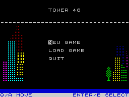 Opening screen