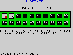 Running screen