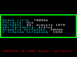Running screen