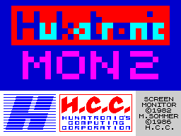 Opening screen