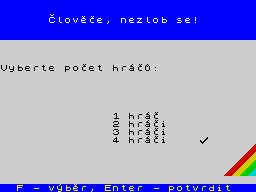 Opening screen