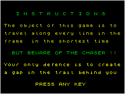 Running screen