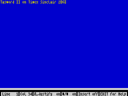 Running screen