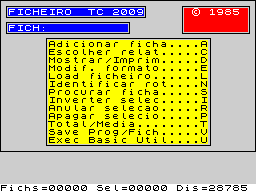 Running screen