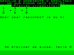 Running screen